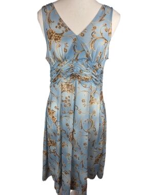 Vintage Vanity Fair Floral Sheer Dress